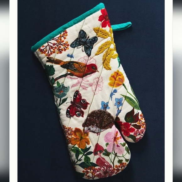 Anthropologie Nathalie Lete Oven Mitt - Picture 1 of 6